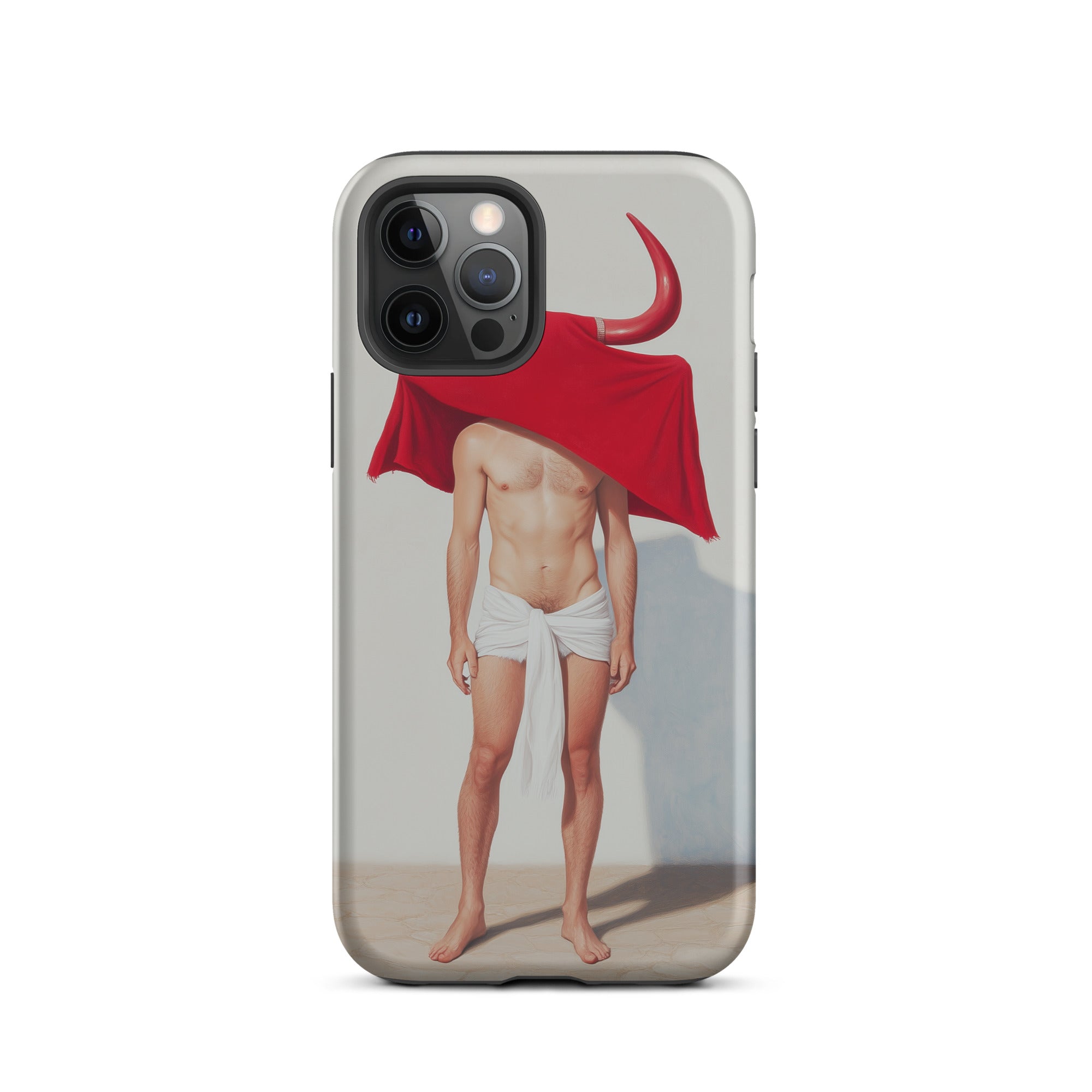 Joysticks - Surreal Gay Matador Iphone Case, 12 Pro / Matte, Phone Case Bullfighter Art