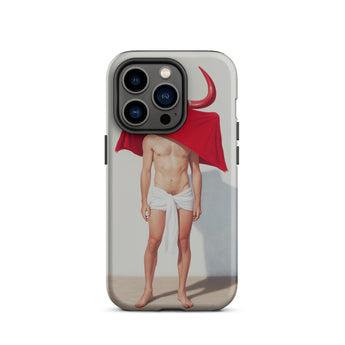 Joysticks - Surreal Gay Matador Iphone Case, 14 Pro / Matte, Iphone Case Bullfighter Art