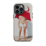 Joysticks - Surreal Gay Matador Iphone Case, 14 Pro Max / Matte, Phone Case Bullfighter Art