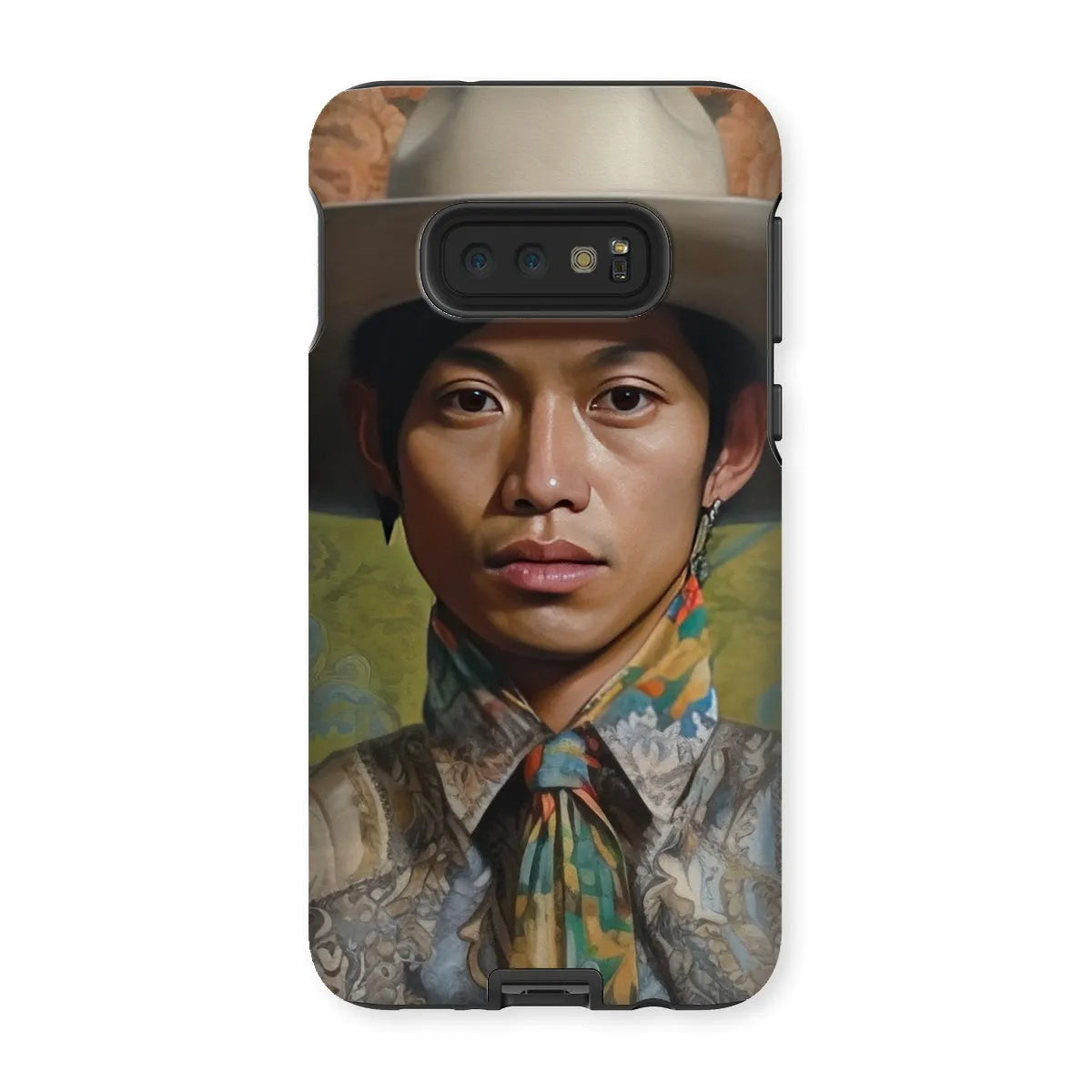Junada The Gay Cowboy - Dandy Gay Aesthetic Art Phone Case - Samsung Galaxy S10e / Matte - Mobile Phone Cases