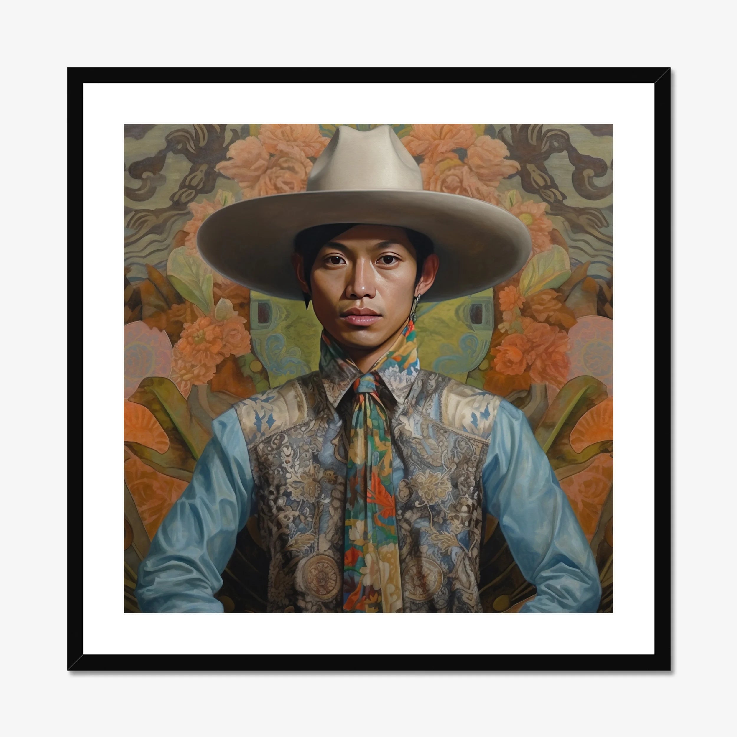 Junada - Gaysian Malay Cowboy Art Print