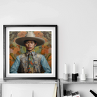 Junada - Gaysian Malay Cowboy Art Print