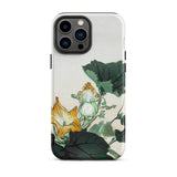 Kabocha Ni Tonbou - Ogata Gekko Ukiyo-e Iphone Case, 13 Pro Max / Matte, Floral-patterned Phone Case