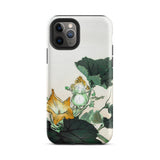 Kabocha Ni Tonbou - Ogata Gekko Ukiyo-e Phone Case Iphone 11 Pro / Matte Floral-patterned, Artistry Mobile Cases