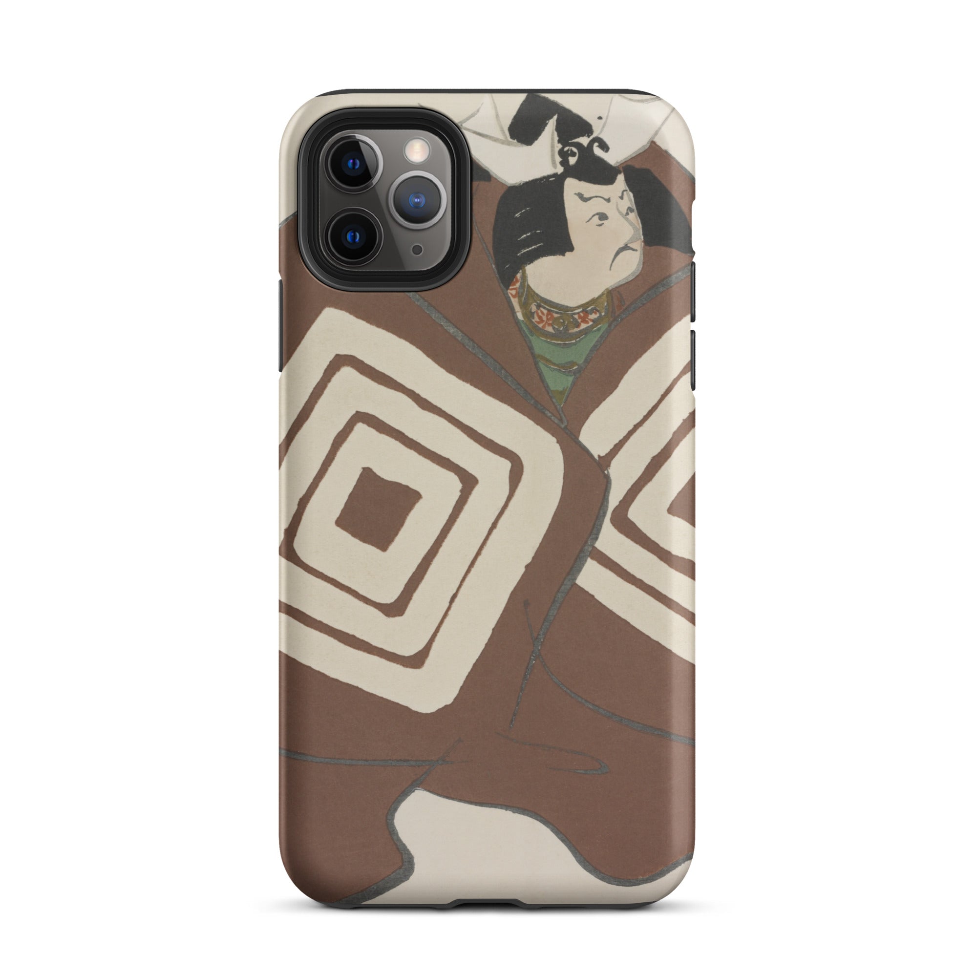 Kabuki Samurai Kamisaka Sekka Iphone Case, 11 Pro Max / Matte, Smartphone Case Japanese Art
