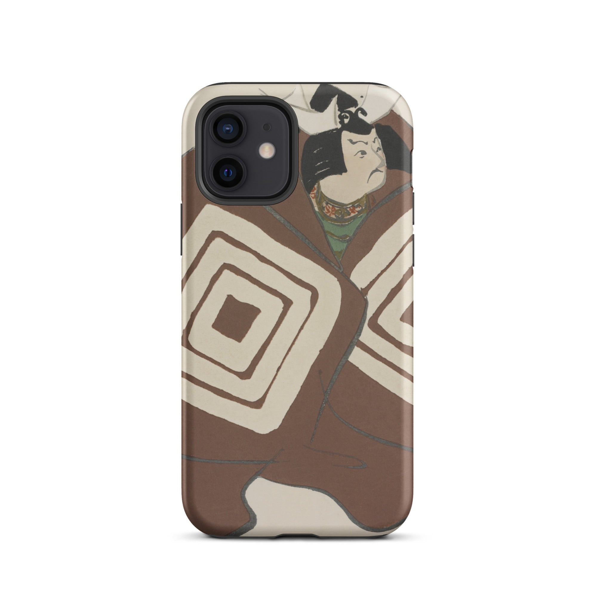 Kabuki Samurai Kamisaka Sekka Iphone Case, 12 / Matte, Japanese Art Phone Case