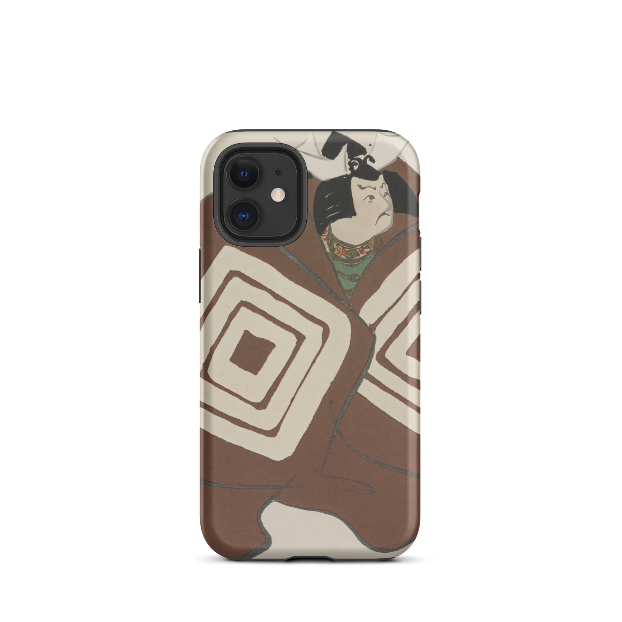 Kabuki Samurai Kamisaka Sekka Iphone Case, 12 Mini / Matte, Japanese Art Phone Case