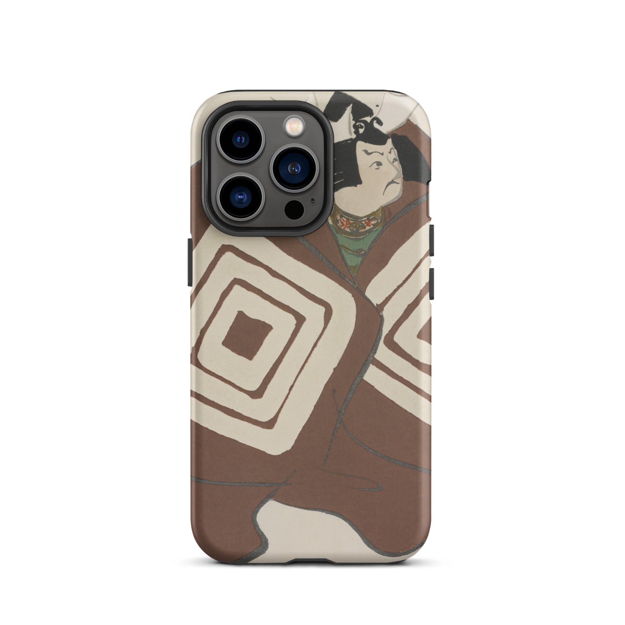 Kabuki Samurai Kamisaka Sekka Iphone Case, 13 Pro / Matte, Phone Case Japanese Art