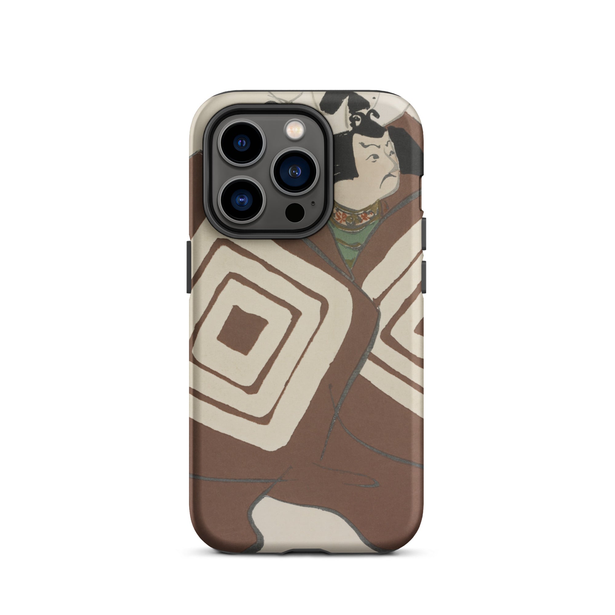 Kabuki Samurai Kamisaka Sekka Iphone Case, 14 Pro / Matte, Printed Phone Case