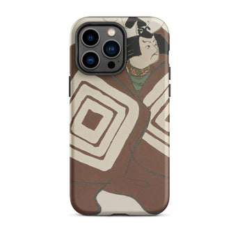 Kabuki Samurai - Kamisaka Sekka Iphone Case, 14 Pro Max / Matte, Iphone Case Japanese Art