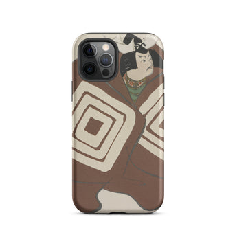 Kabuki Samurai - Kamisaka Sekka Phone Case Iphone 12 Pro / Matte Smartphone Case Japanese Art Kamisaka Sekka, Kabuki Samurai, Shadow Hewn