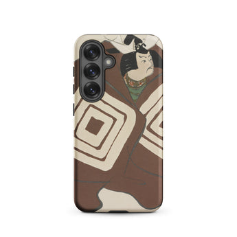 Kabuki Samurai - Kamisaka Sekka Samsung Case, Galaxy S25 / Matte, Smartphone Case Traditional Japanese Ukiyo-e-style Illustration Person
