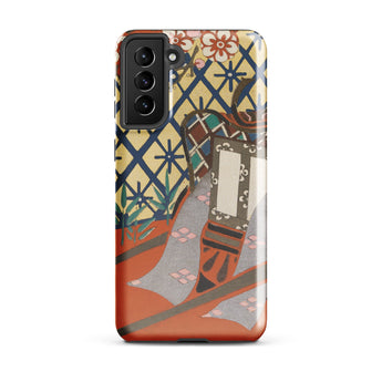 Kago Carriage - Kamisaka Sekka Phone Case, Samsung Galaxy S21 Plus / Matte, Mobile Cases, Toby Leon