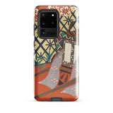 Kago Carriage - Kamisaka Sekka Phone Case Samsung Galaxy S20 Ultra / Matte Vibrant Intricately Designed Traditional Japanese Aesthetic,