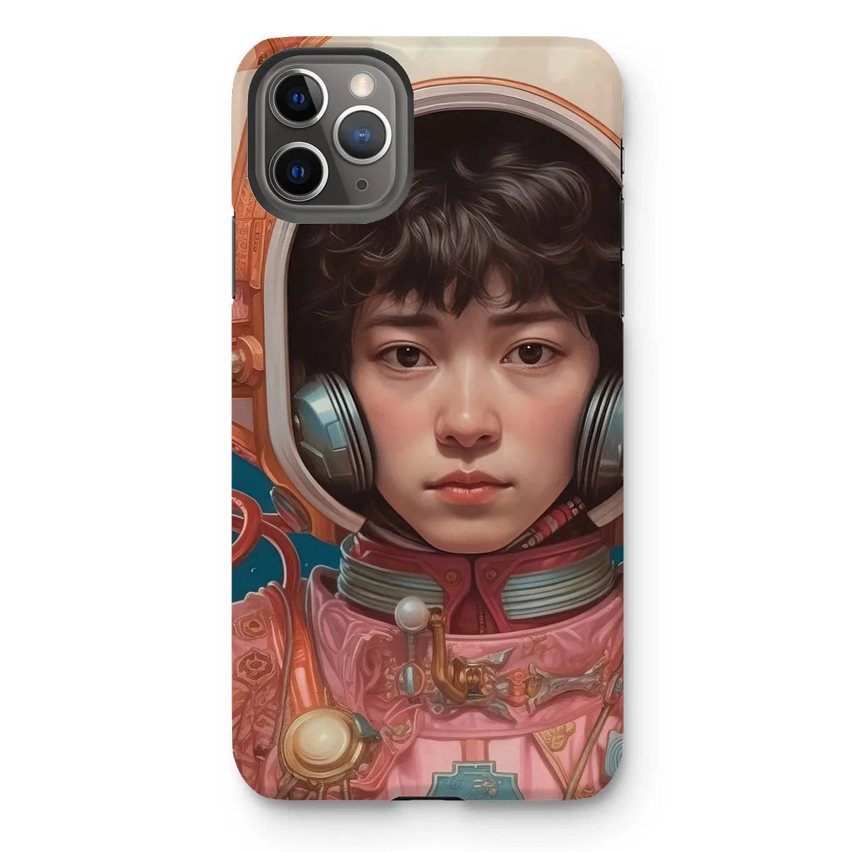 Kaito The Gay Astronaut - Lgbtq Art Phone Case - Iphone 11 Pro Max / Matte - Mobile Phone Cases - Aesthetic Art