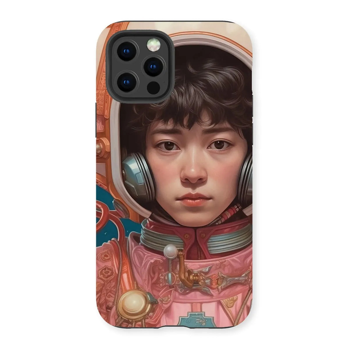 Kaito The Gay Astronaut - Lgbtq Art Phone Case - Iphone 13 Pro / Matte - Mobile Phone Cases - Aesthetic Art