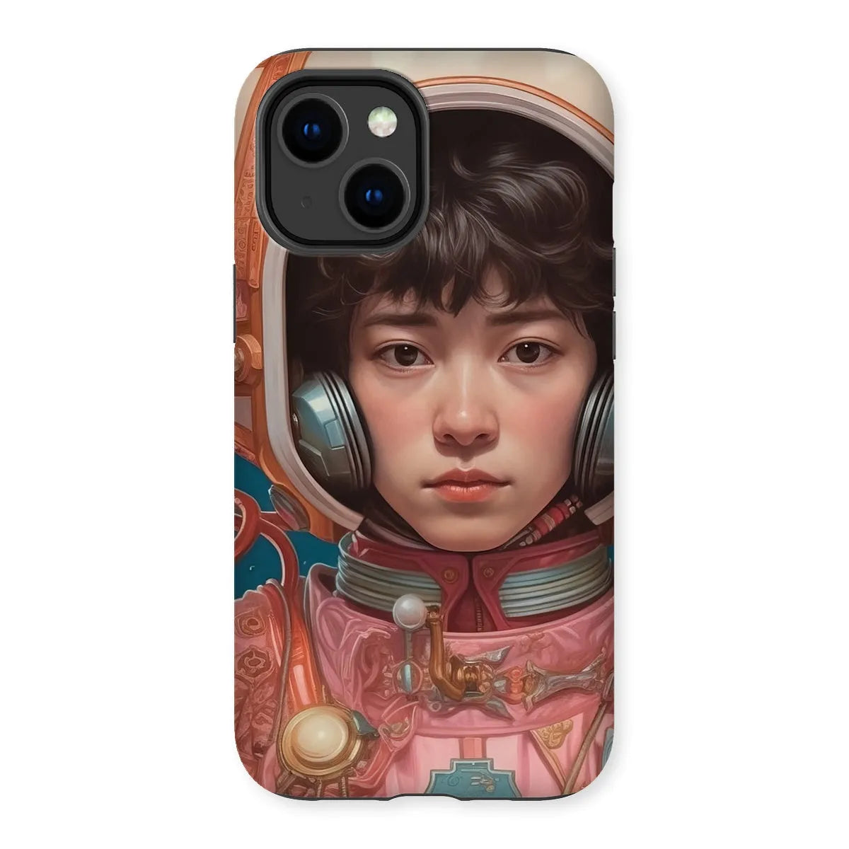 Kaito The Gay Astronaut - Lgbtq Art Phone Case - Iphone 14 Plus / Matte - Mobile Phone Cases - Aesthetic Art
