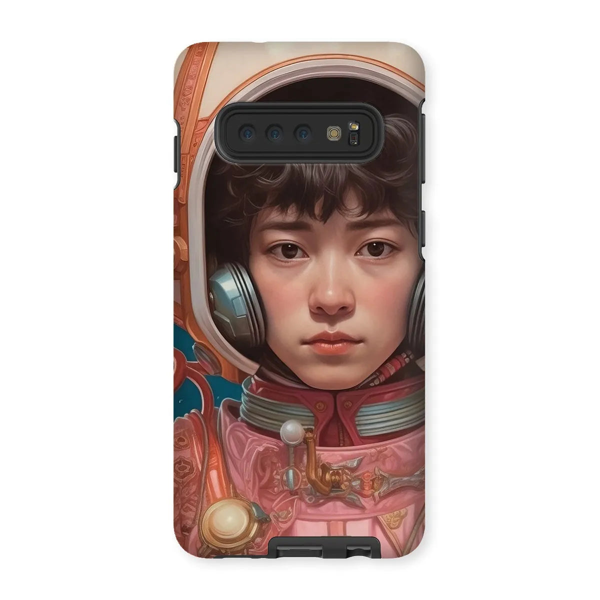 Kaito The Gay Astronaut - Lgbtq Art Phone Case - Samsung Galaxy S10 / Matte - Mobile Phone Cases - Aesthetic Art