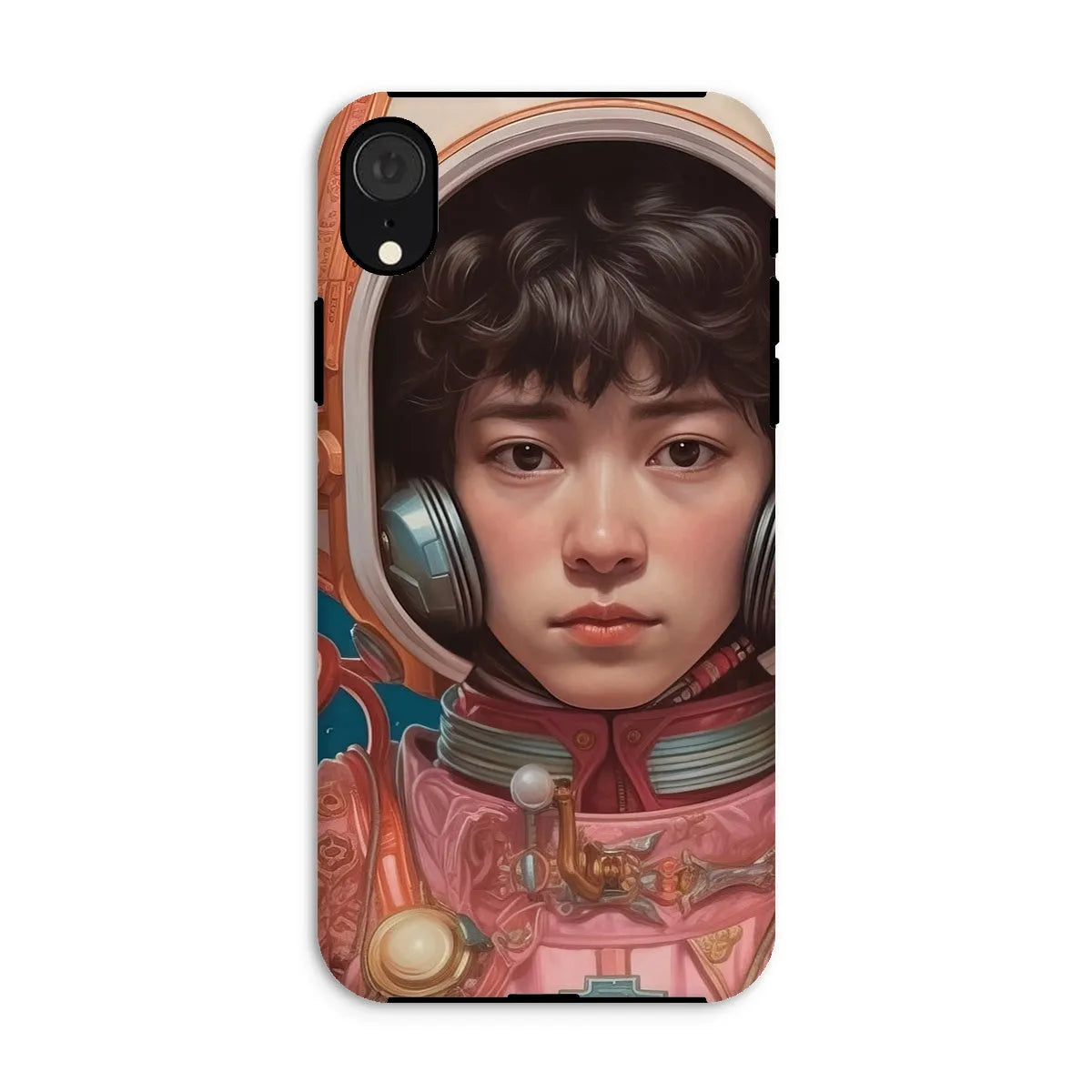 Kaito The Gay Astronaut - Lgbtq Art Phone Case - Iphone Xr / Matte - Mobile Phone Cases - Aesthetic Art