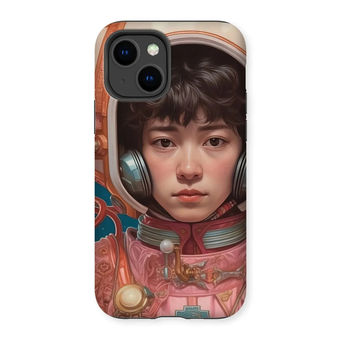 Kaito - Gay Japanese Astronaut Aesthetic Phone Case - Iphone 14 / Matte - Mobile Phone Cases - Aesthetic Art