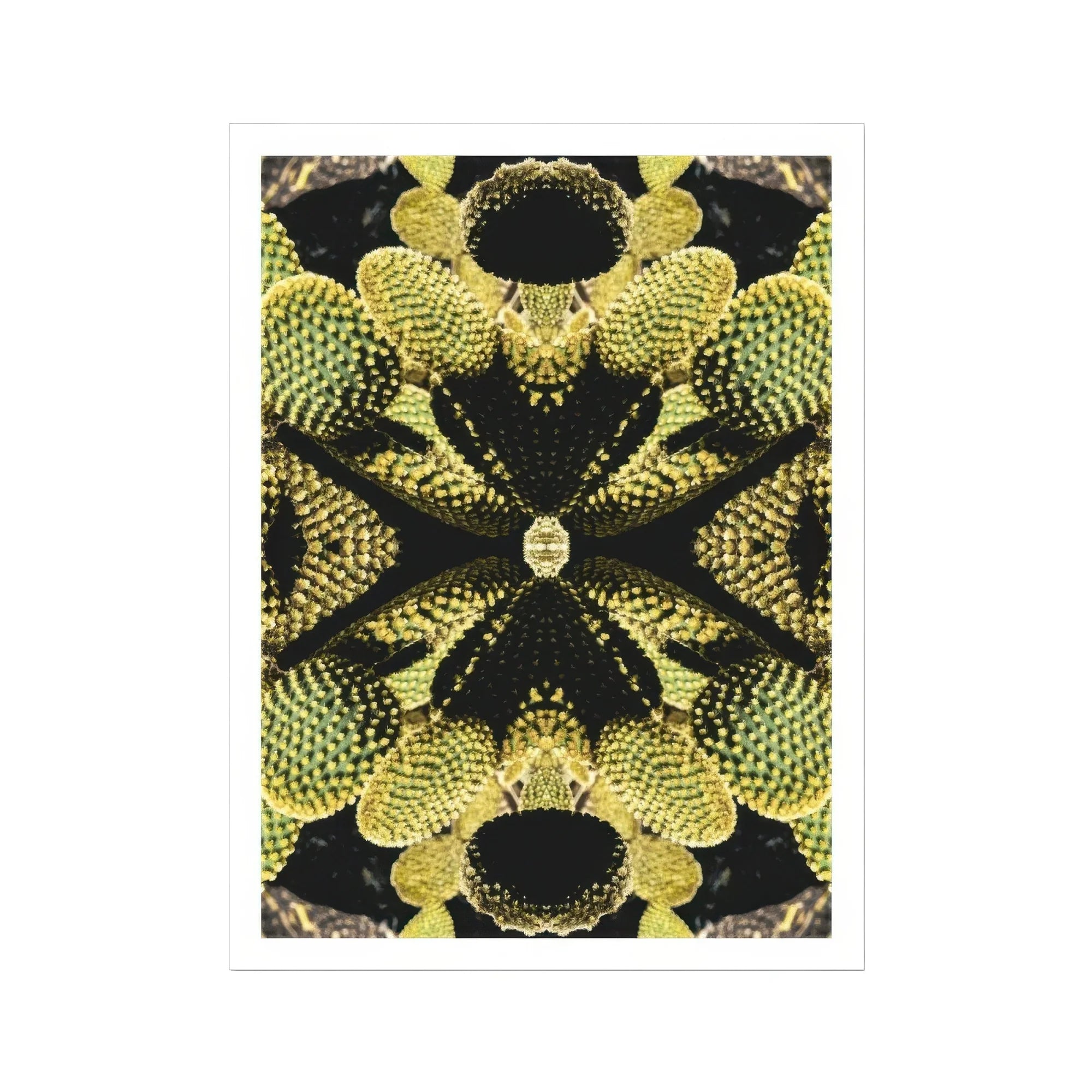 Life on Mars - Trippy Botanical Op Art Print Posters Prints & Visual Artwork