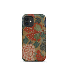 K’assu Fragment - Qing Dynasty Floral Textile Iphone Case, 12 Mini / Matte, Floral Patterned Phone Case