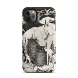 Kerstnacht - Theo Van Hoytema Iphone Case, 11 Pro Max / Matte, Owl-themed Smartphone Case