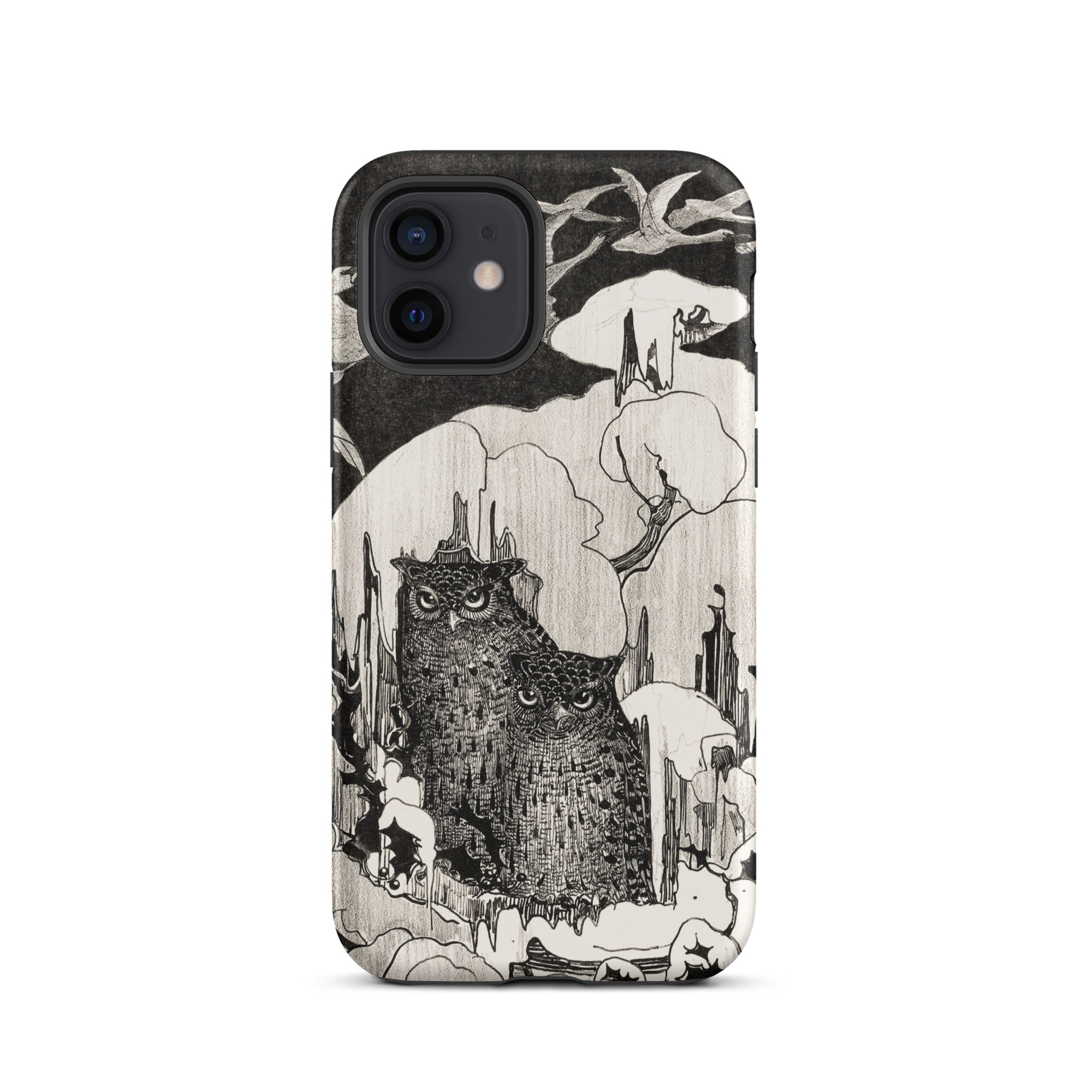 Kerstnacht Theo Van Hoytema Iphone Case, 12 / Matte, Owl Themed Phone Case