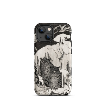 Kerstnacht - Theo Van Hoytema Iphone Case, 13 Mini / Matte, Owl-themed Phone Case
