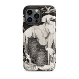 Kerstnacht - Theo Van Hoytema Iphone Case, 14 Pro Max / Matte, Owl-themed Phone Case