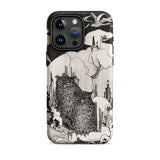 Kerstnacht - Theo Van Hoytema Iphone Case, 15 Pro Max / Matte, Owl-themed Phone Case