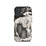 Kerstnacht - Theo Van Hoytema Iphone Case, 16 / Matte, Owl-themed Phone Case