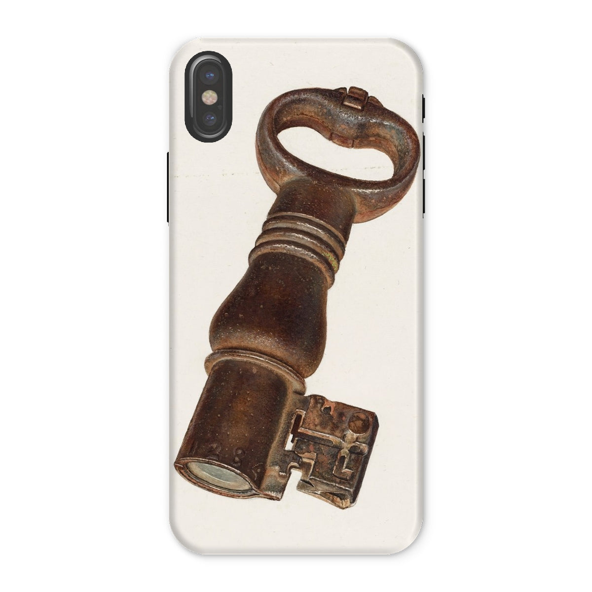 Key Bank - William O. Fletcher 1930s Art Iphone Case - x / Matte