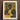 Framed Portrait Man Ornate Black Gold Attire Amber Gay African Vampire, Art, Forgotten Lore Flood