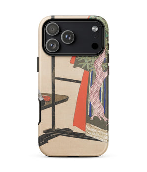 Iphone 17 Pro Max / Matte Kimono Valet - Kamisaka Sekka Phone Case Print, Meiji Period