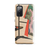 Kimono Valet - Kamisaka Sekka Phone Case Samsung Galaxy S20 Fe / Matte Traditional Japanese Woodblock Print Design Vibrant, Iphone, Meiji