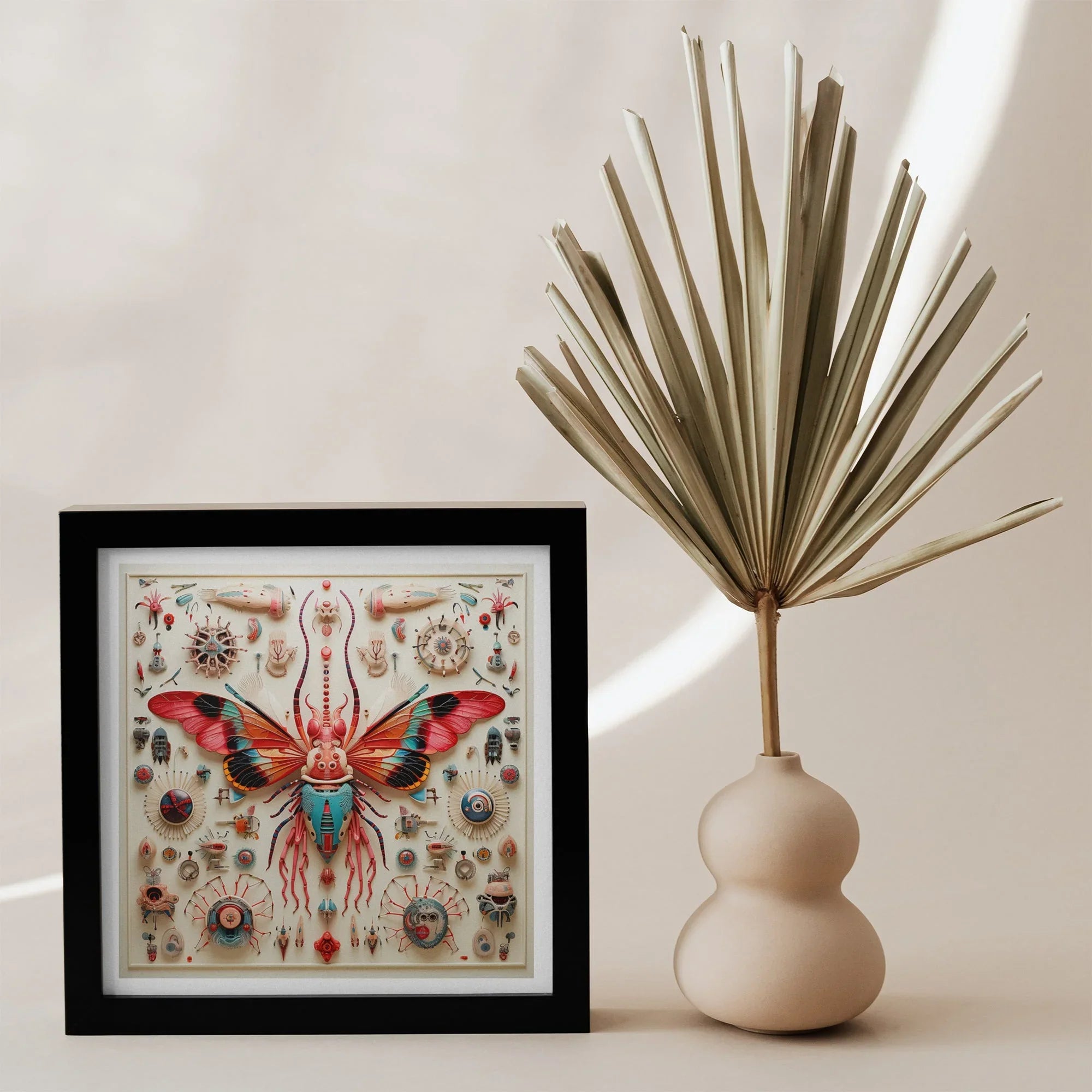 King Dom Beetle - Alien Insect Taxonomy Art Print Posters Prints & Visual Artwork