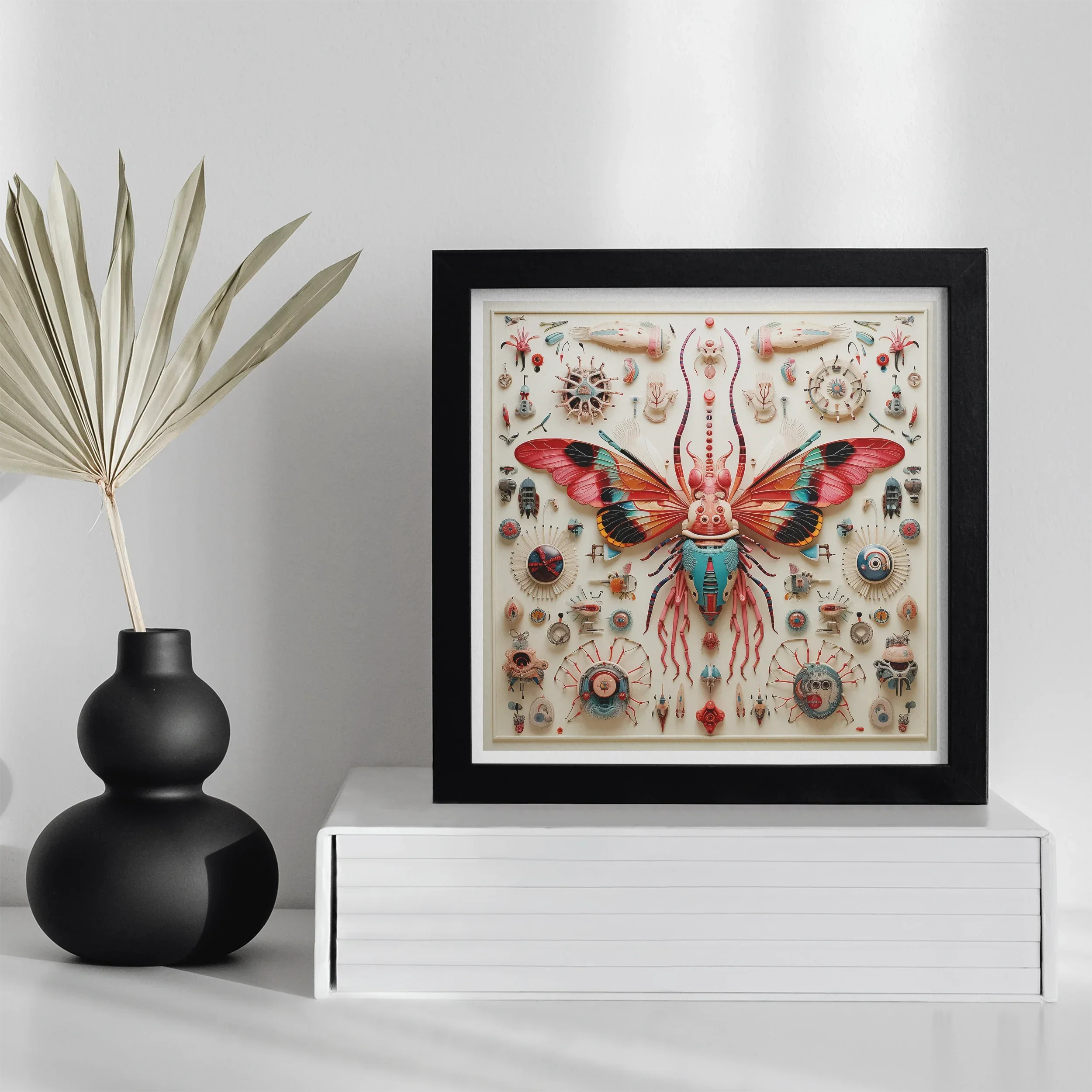 King Dom Beetle - Alien Insect Taxonomy Art Print