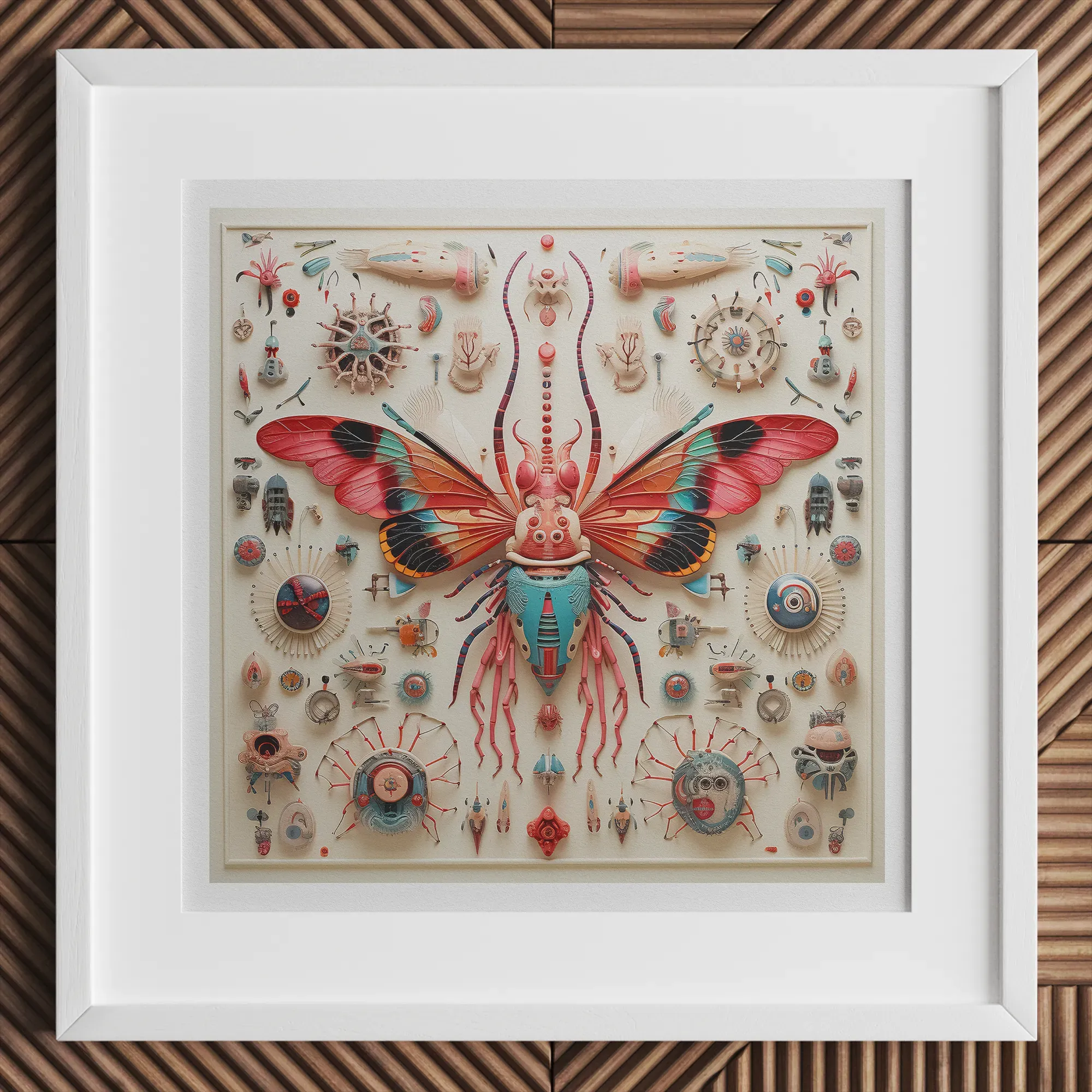 King Dom Beetle - Alien Species Taxonomy Art Print - Posters Prints & Visual Artwork - Aesthetic Art