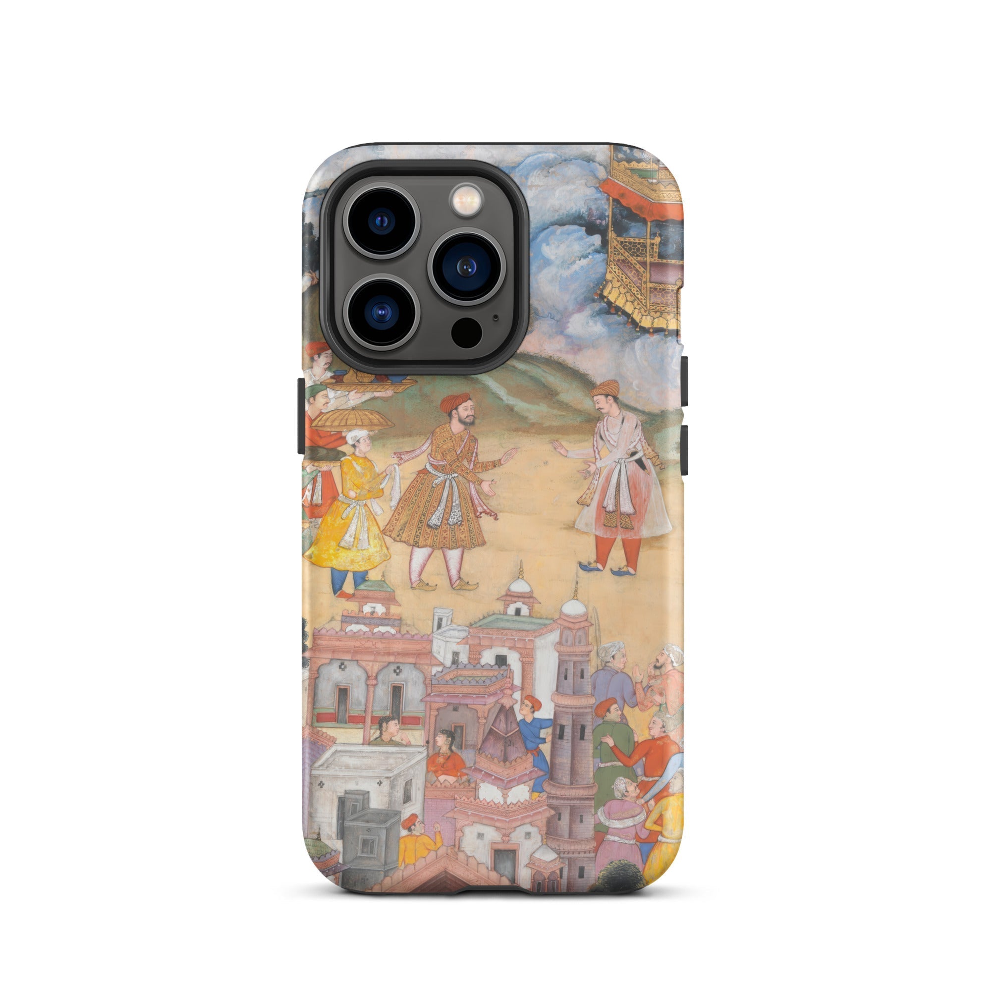 King Sal Visits Kala Yavana Harivamsa Iphone Case, 13 Pro / Matte, Phone Case Historical Scene