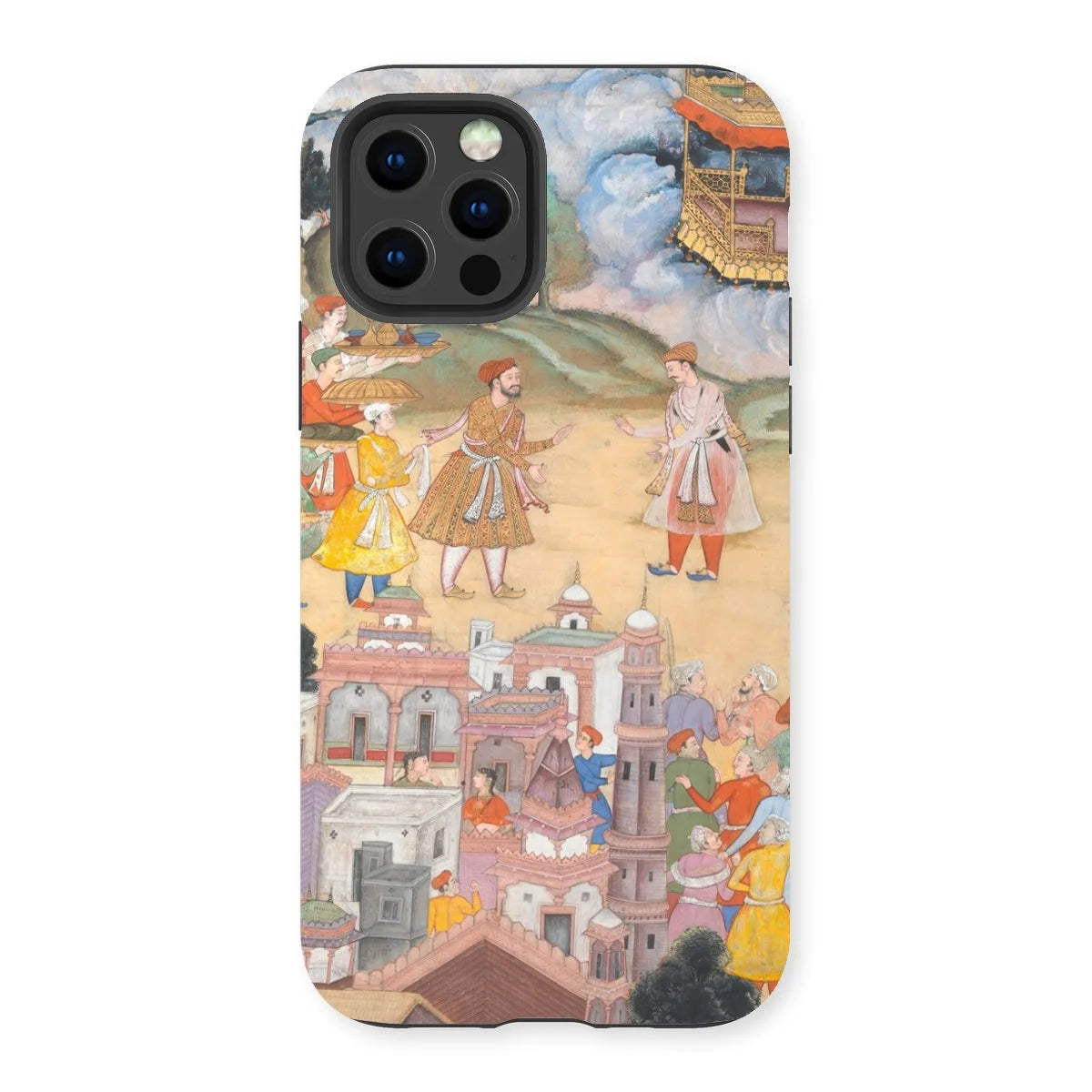 King Sal Visits Kala Yavana - Harivamsa Iphone Case 13 Pro / Matte Mobile Phone Cases