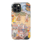 King Sal Visits Kala Yavana - Harivamsa Iphone Case 13 Pro / Matte Mobile Phone Cases