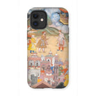 King Sal Visits Kala Yavana - Harivamsa Iphone Case 12 Mini / Matte Mobile Phone Cases