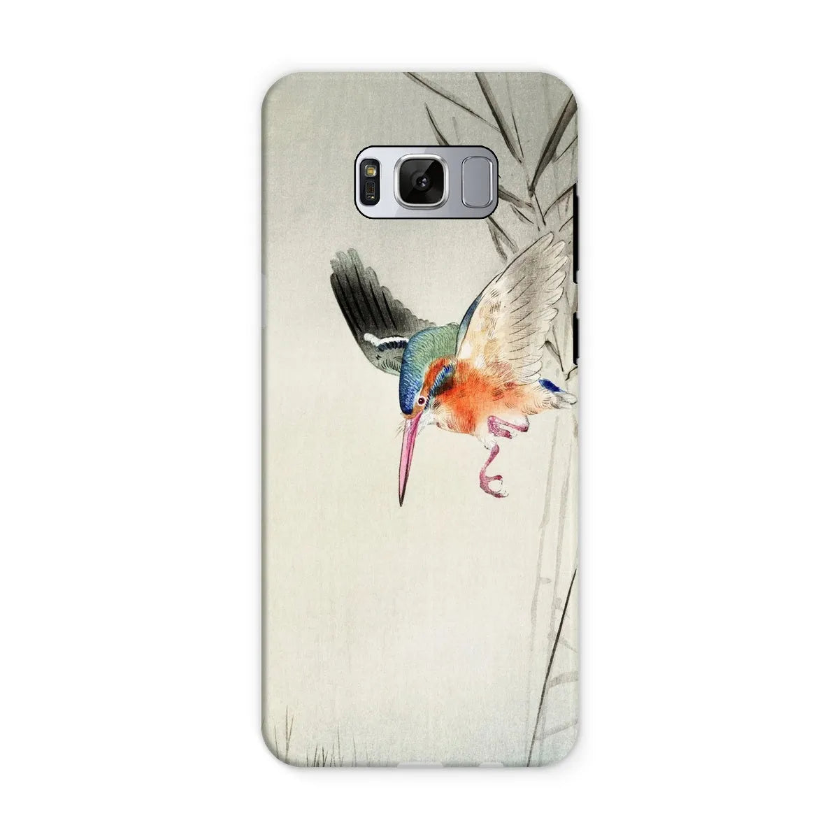 Kingfisher Hunting - Kachōe Bird Art Phone Case - Ohara Koson - Samsung Galaxy S8 / Matte - Mobile Phone Cases