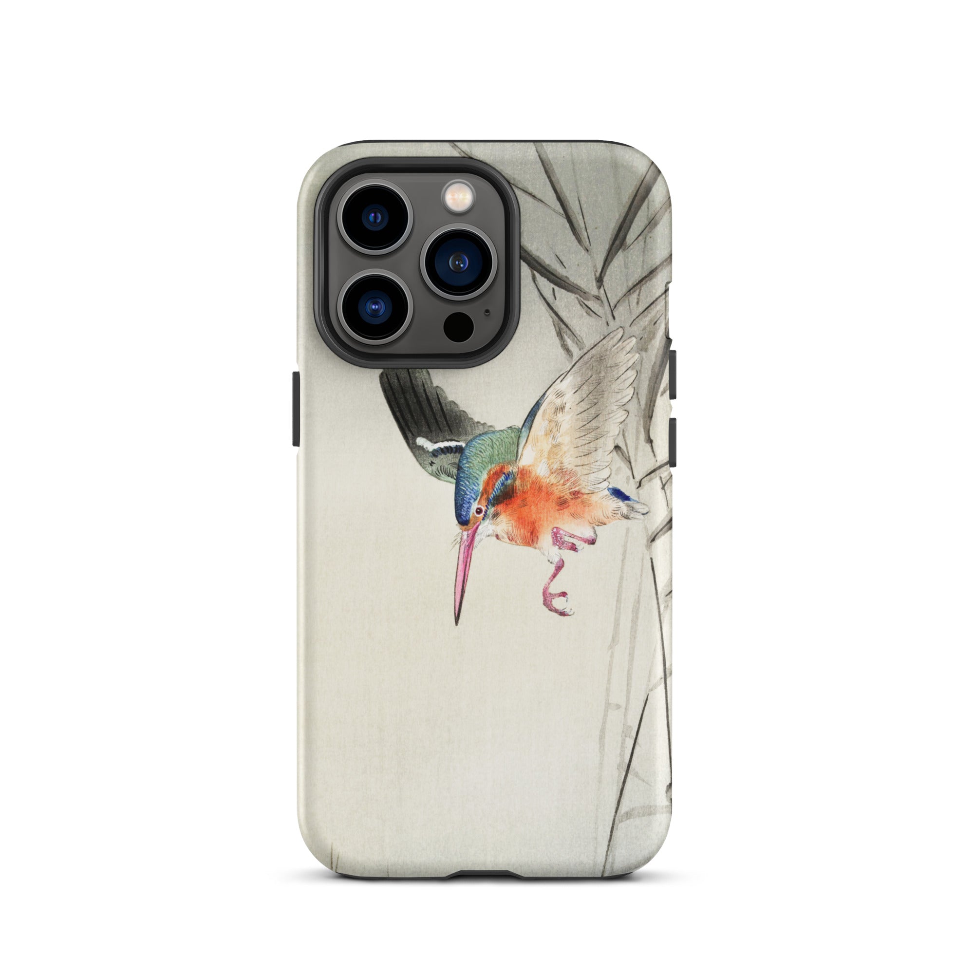 Kingfisher Hunting Ohara Koson Bird Art Iphone Case, 13 Pro / Matte, Bird Themed Phone Case