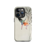 Kingfisher Hunting - Ohara Koson Bird Art Iphone Case, 15 Pro / Matte, Bird-themed Phone Case