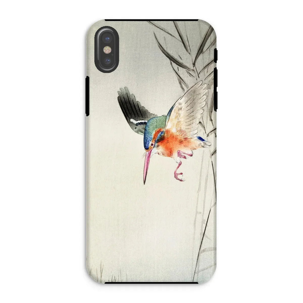 Kingfisher Hunting - Ohara Koson Bird Art Iphone Case Xs / Matte Mobile Phone Cases