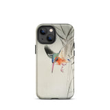 Kingfisher Hunting - Ohara Koson Bird Art Phone Case Iphone 13 Mini / Matte Bird-themed Phone Case Ohara Koson, Kachōe Bird Art, Koson’s