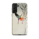 Kingfisher Hunting Ohara Koson Bird Art Samsung Case, Galaxy S21 Plus / Matte, Smartphone Case Colorful Bird Illustration
