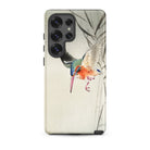 Kingfisher Hunting Ohara Koson Bird Art Samsung Case, Galaxy S25 Ultra / Matte, Smartphone Case Kingfisher Illustration